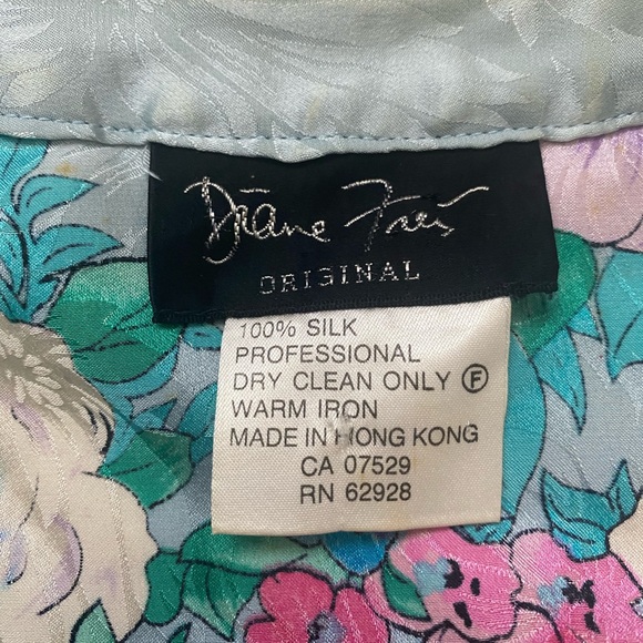 DIANE FREIS | 100% Silk Tunic Large - Picture 8 of 13